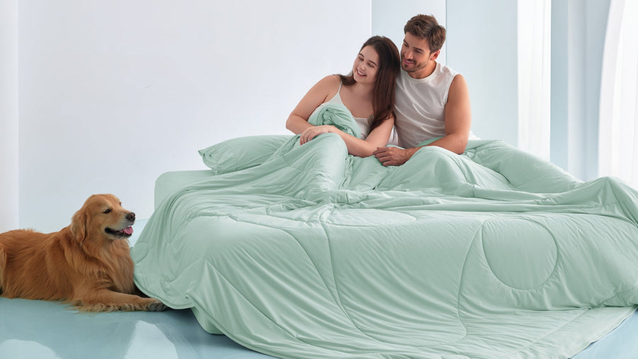 Best Cooling Comforter for Couples With Different Body Temperatures: A No-Compromise Setup
