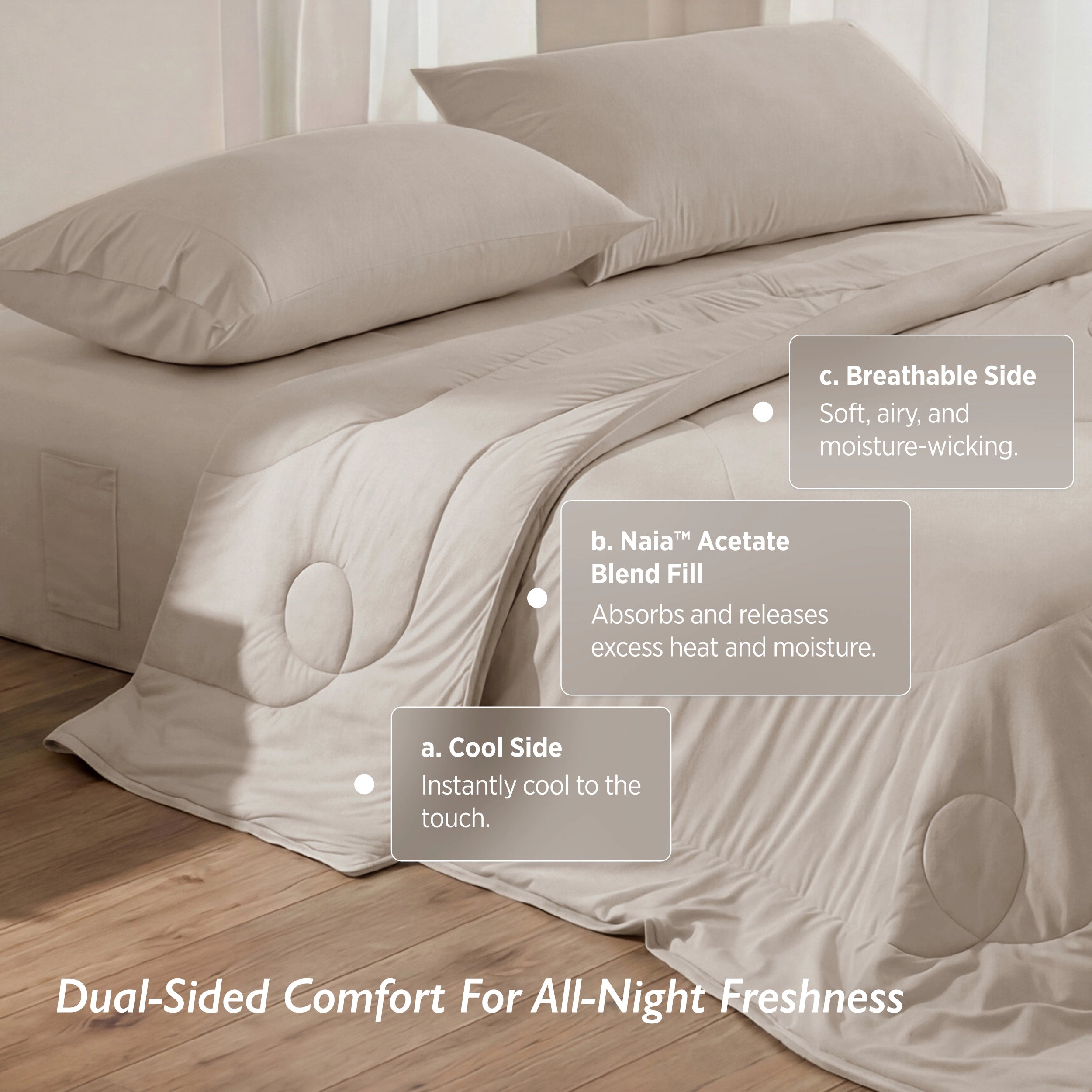 Breescape® Cooling Comforter Blanket