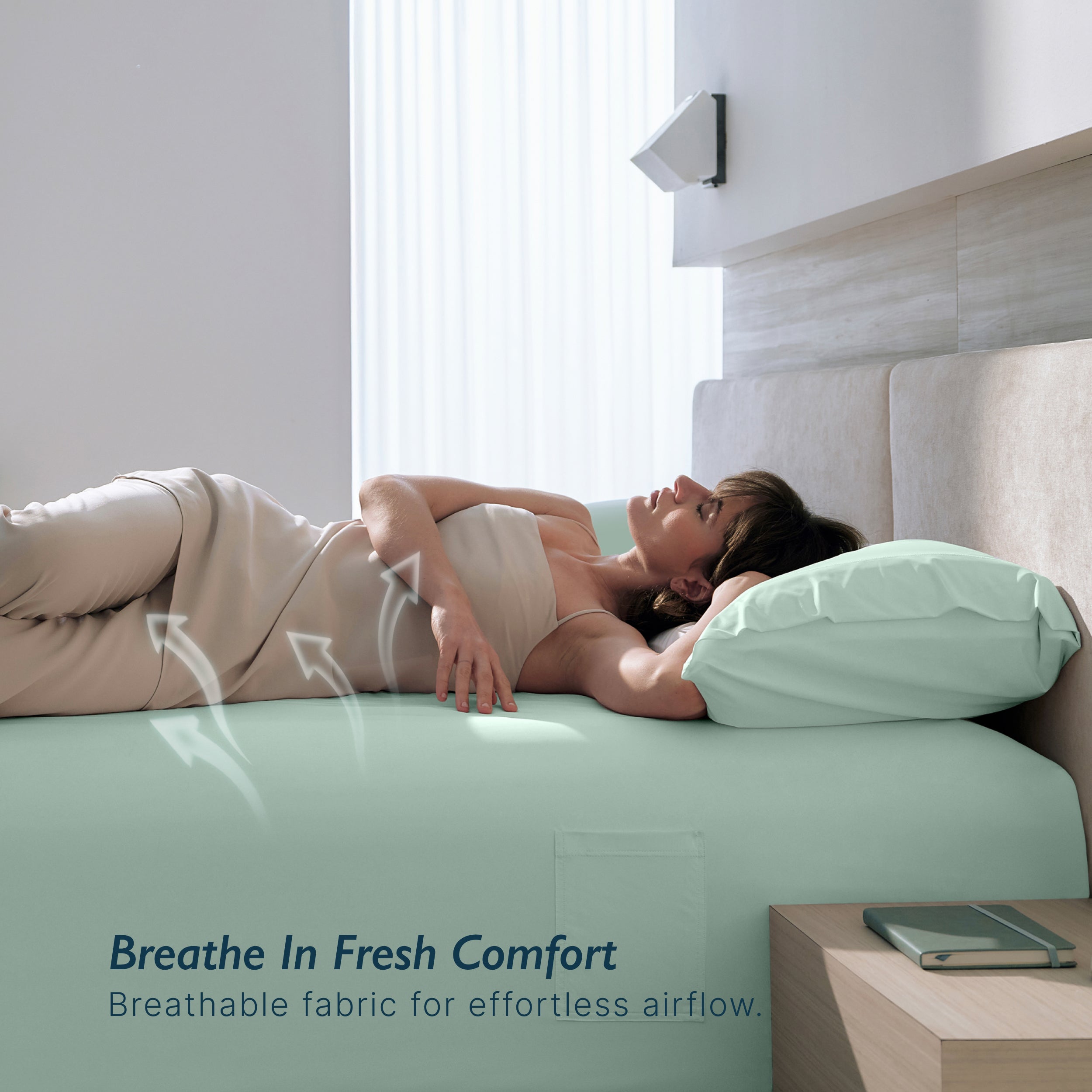 Breescape® Cooling Fitted Sheet