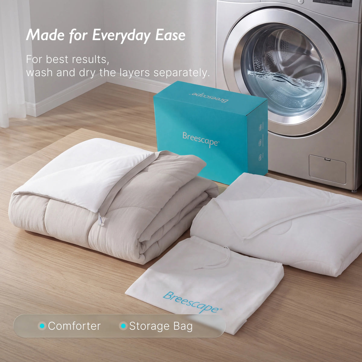 Breescape® Adjustable All Season Comforter