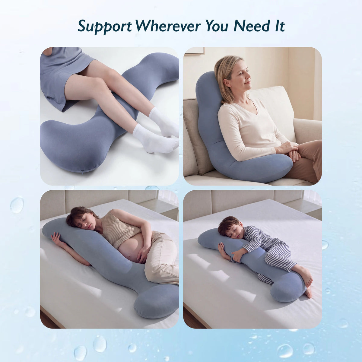 Breescape® Ergonomic Body Pillow