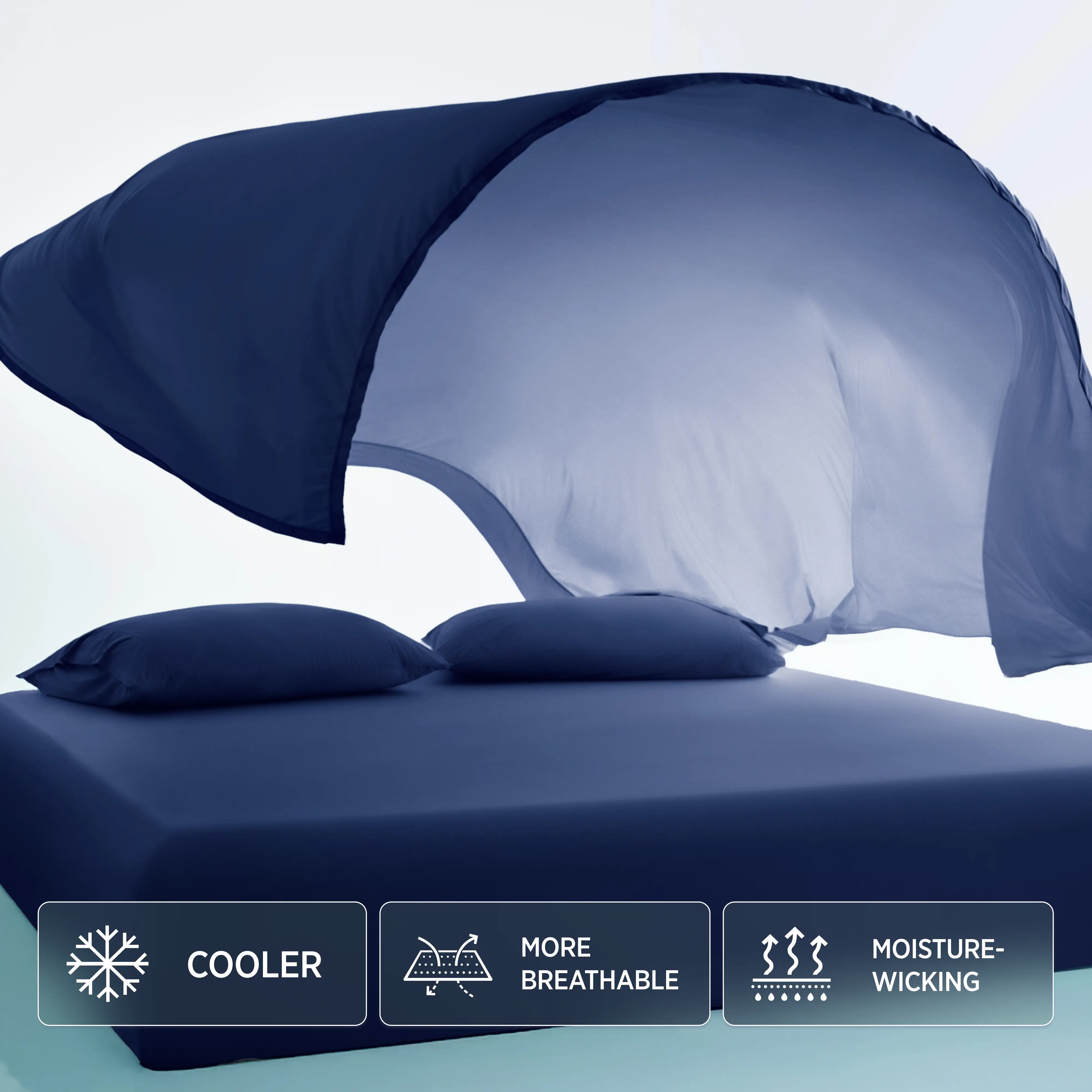 Breescape® BlendTek Sheet Set + Eye Mask Bundle