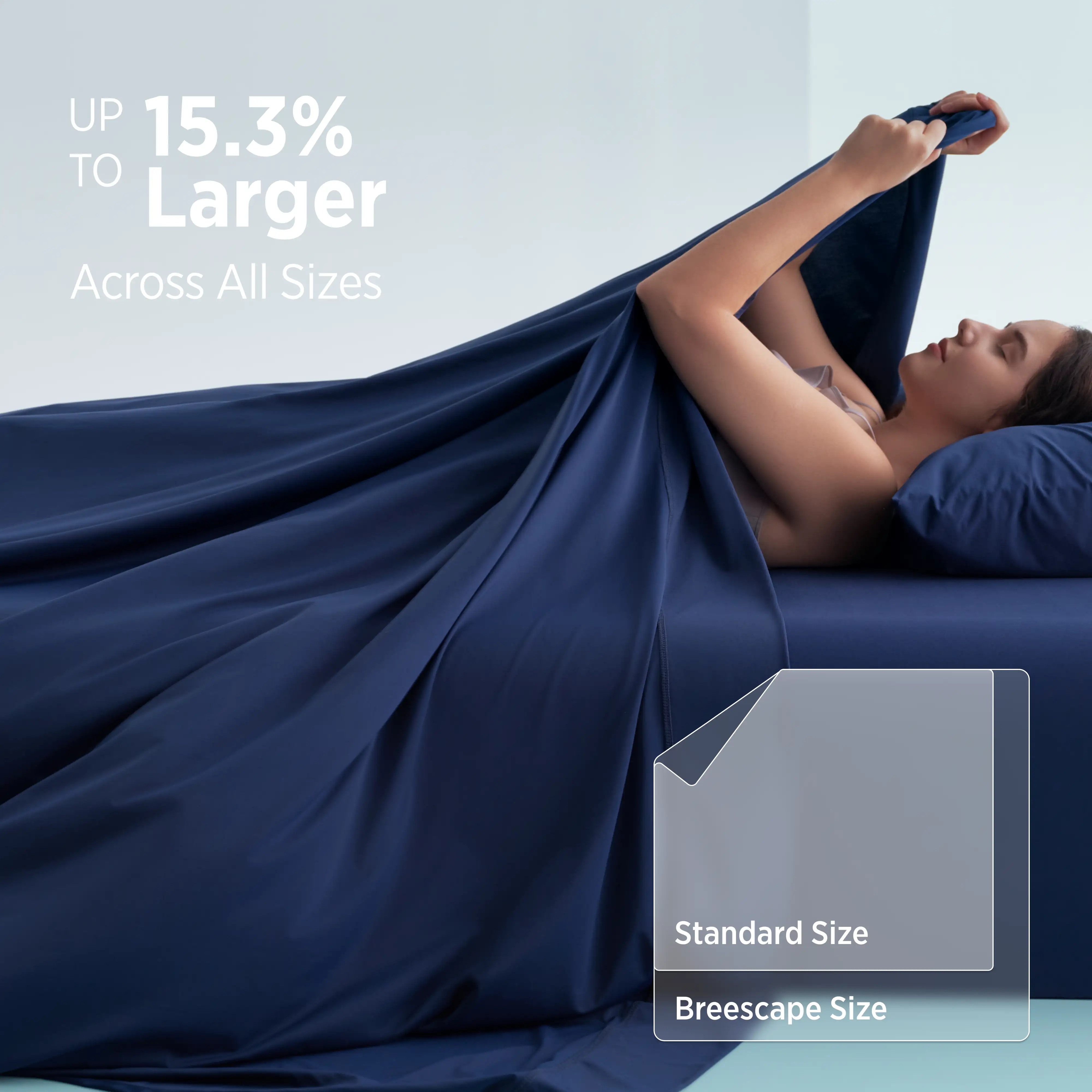 Breescape® BlendTek Sheet Set + Eye Mask Bundle