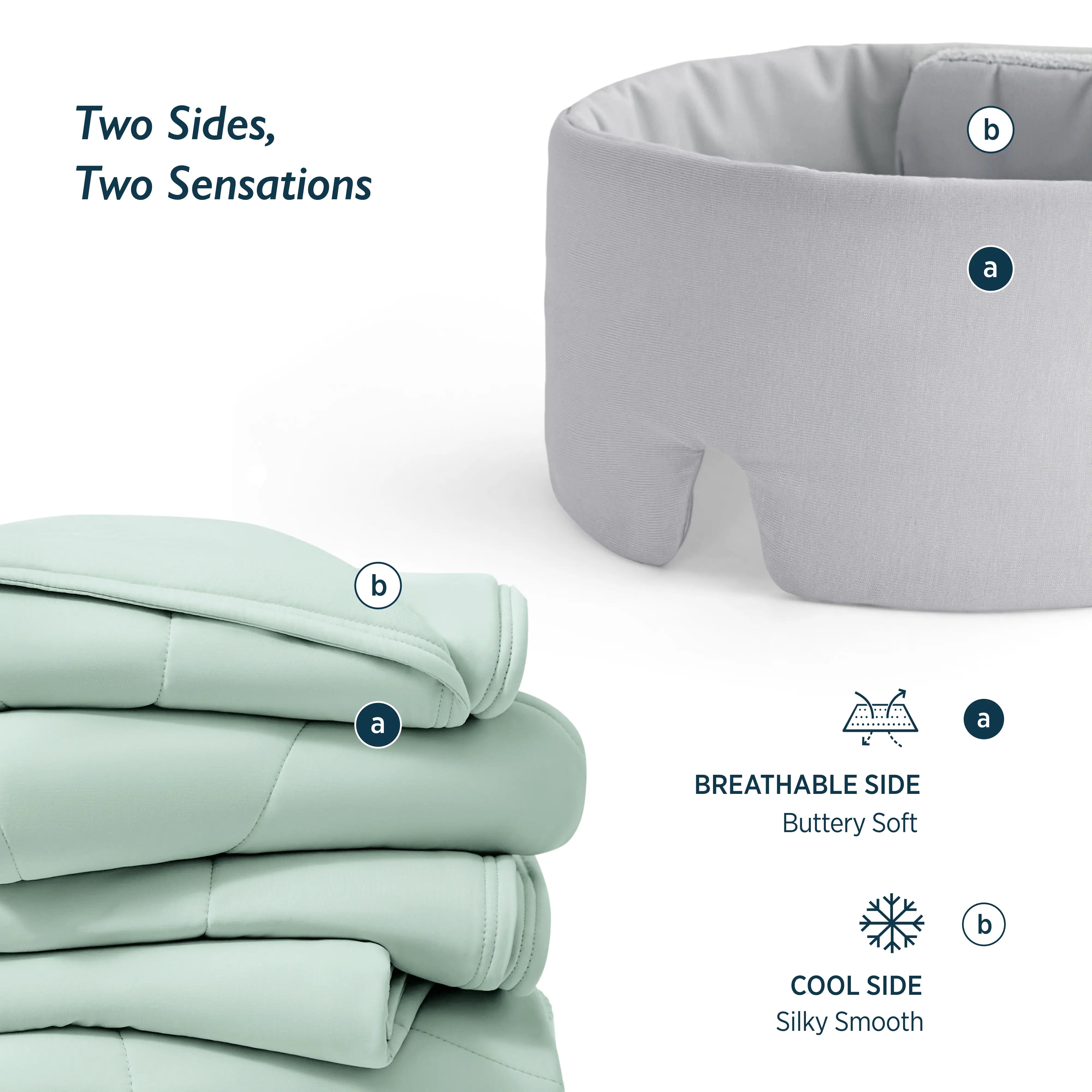 Breescape® BlendTek Comforter + Eye Mask Bundle