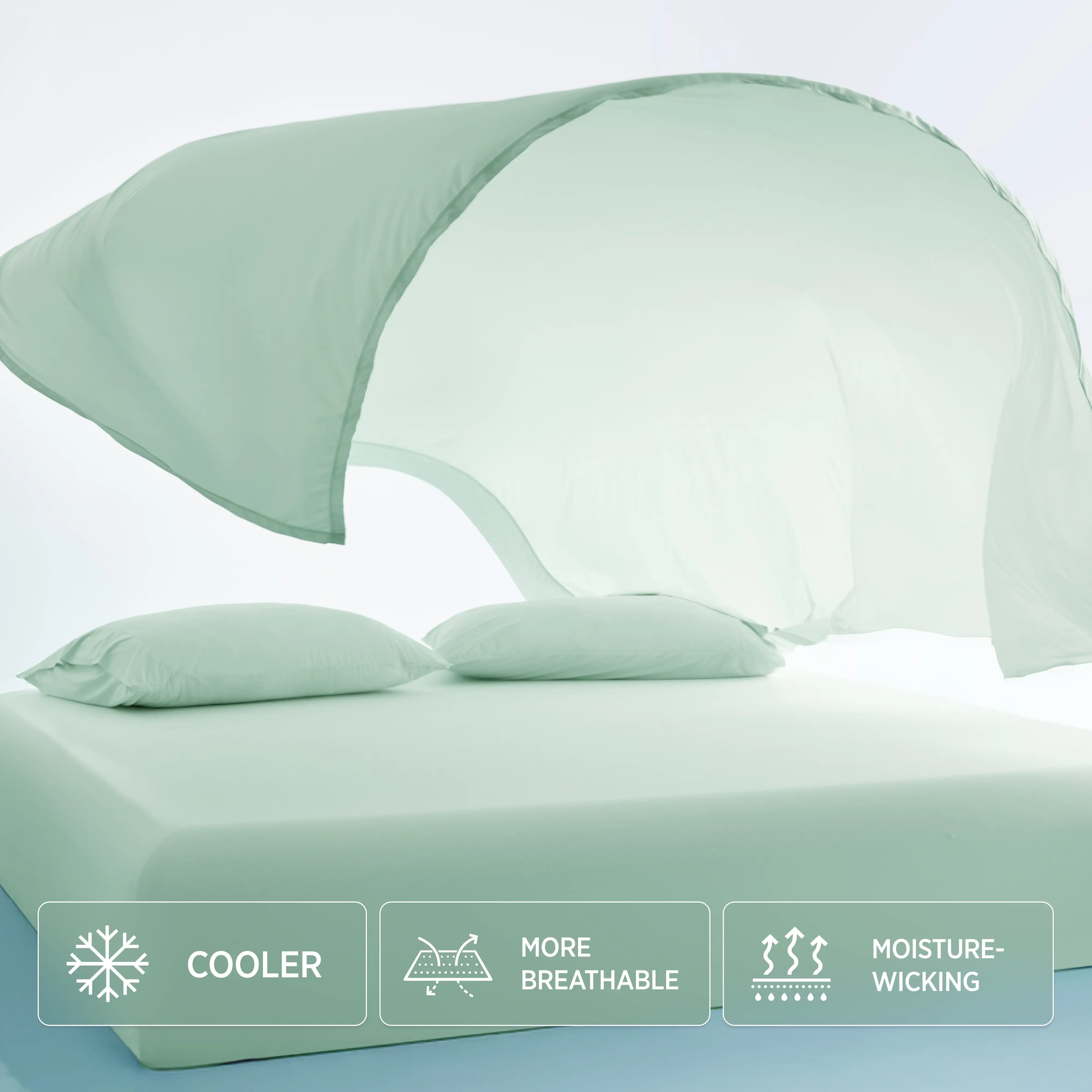 Breescape® BlendTek Sheet Set + Eye Mask Bundle