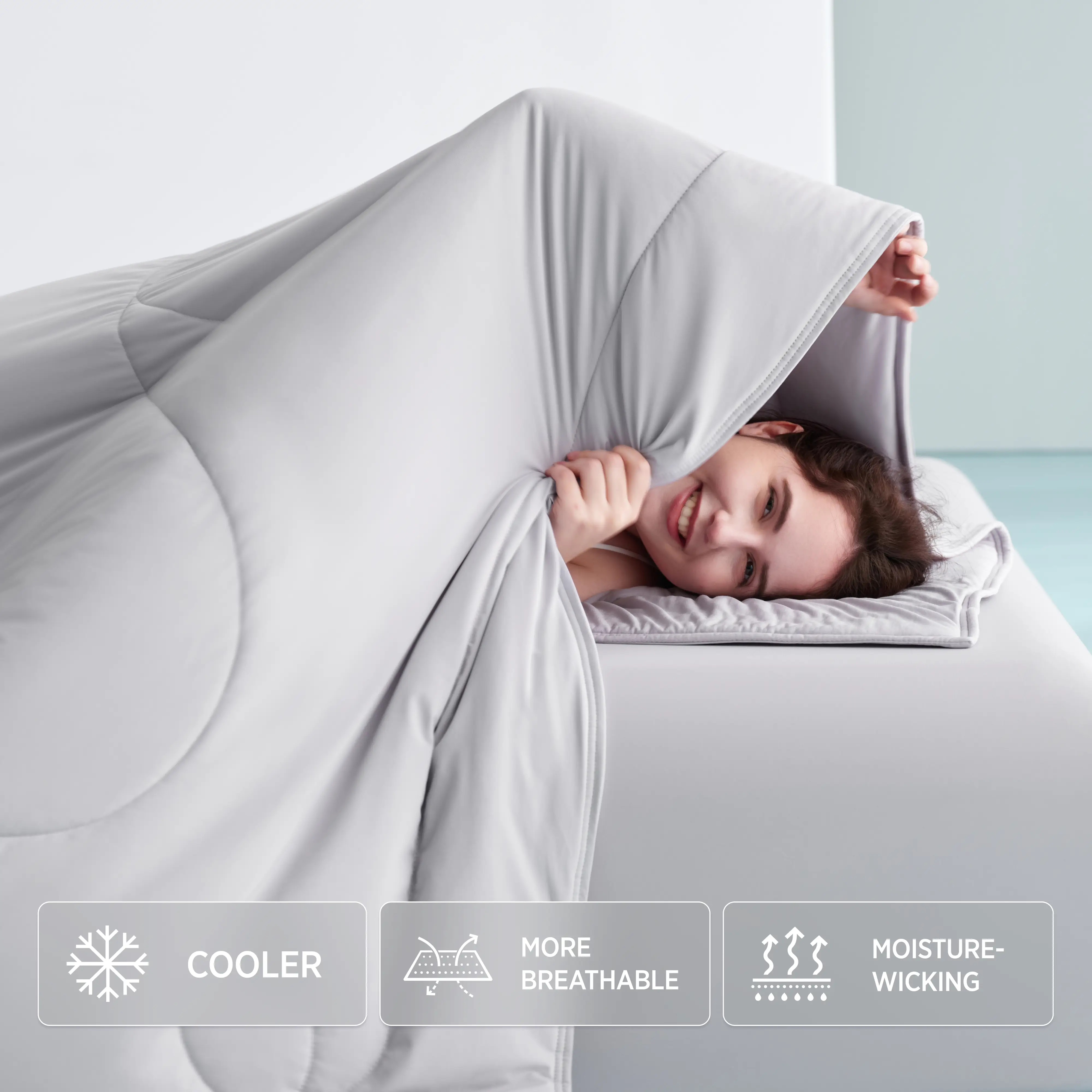 Breescape® BlendTek Comforter + Eye Mask Bundle