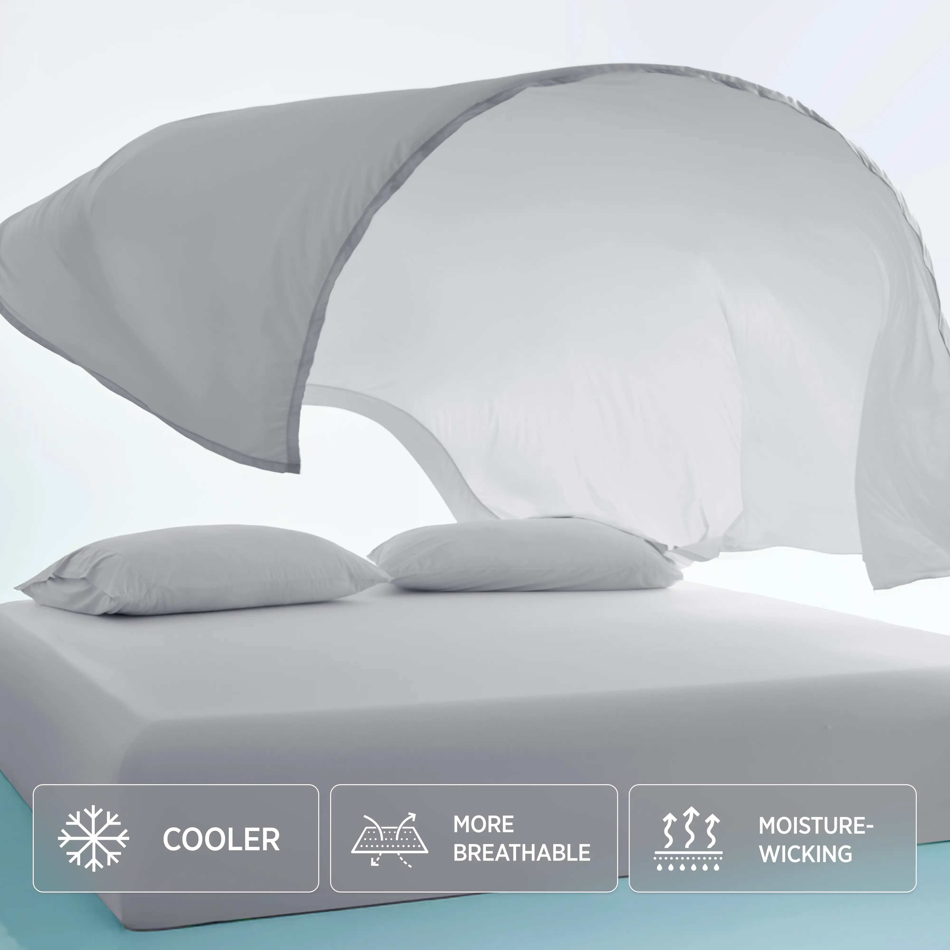 Breescape® BlendTek Sheet Set + Eye Mask Bundle
