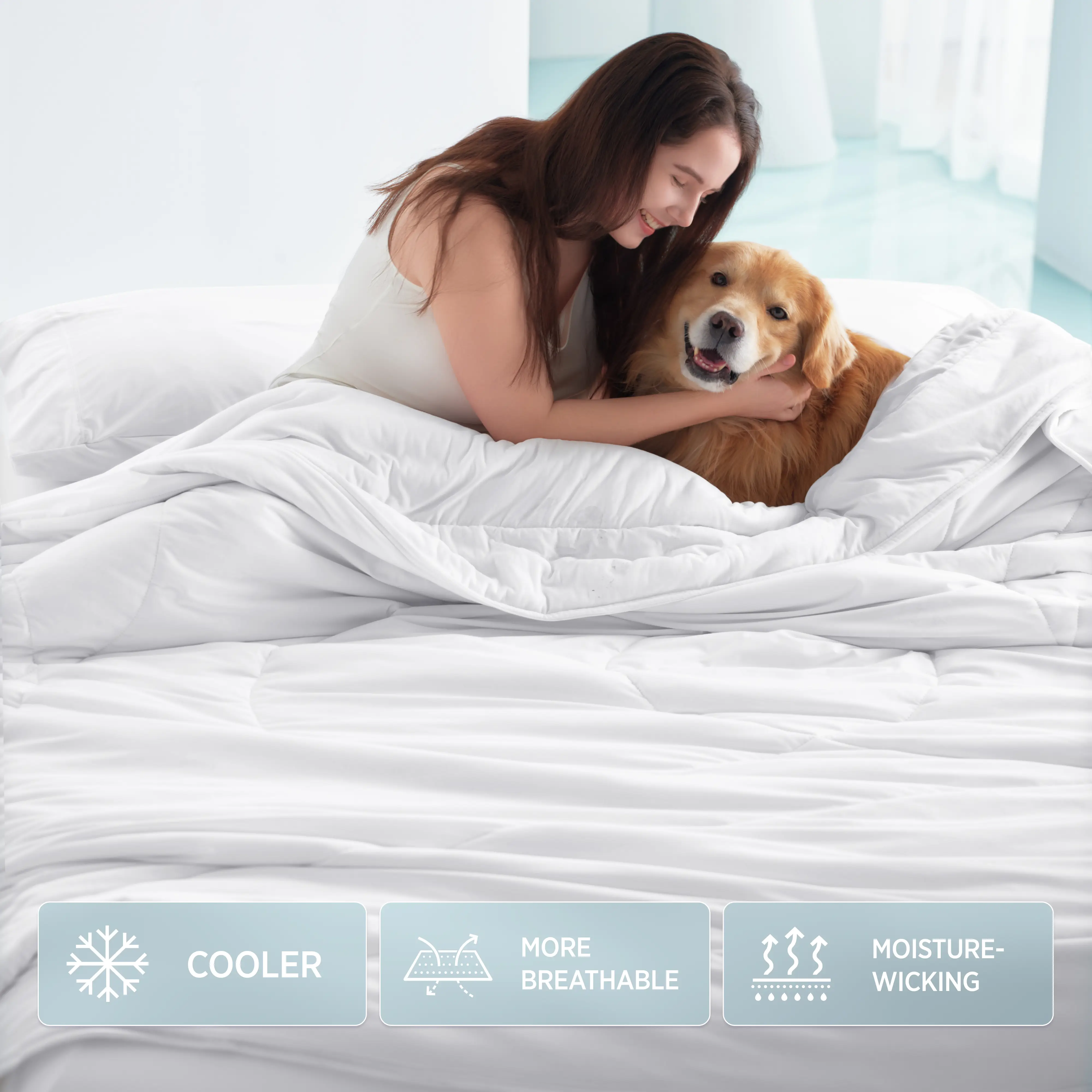 Breescape® BlendTek™ Comforter + Eye Mask Bundle