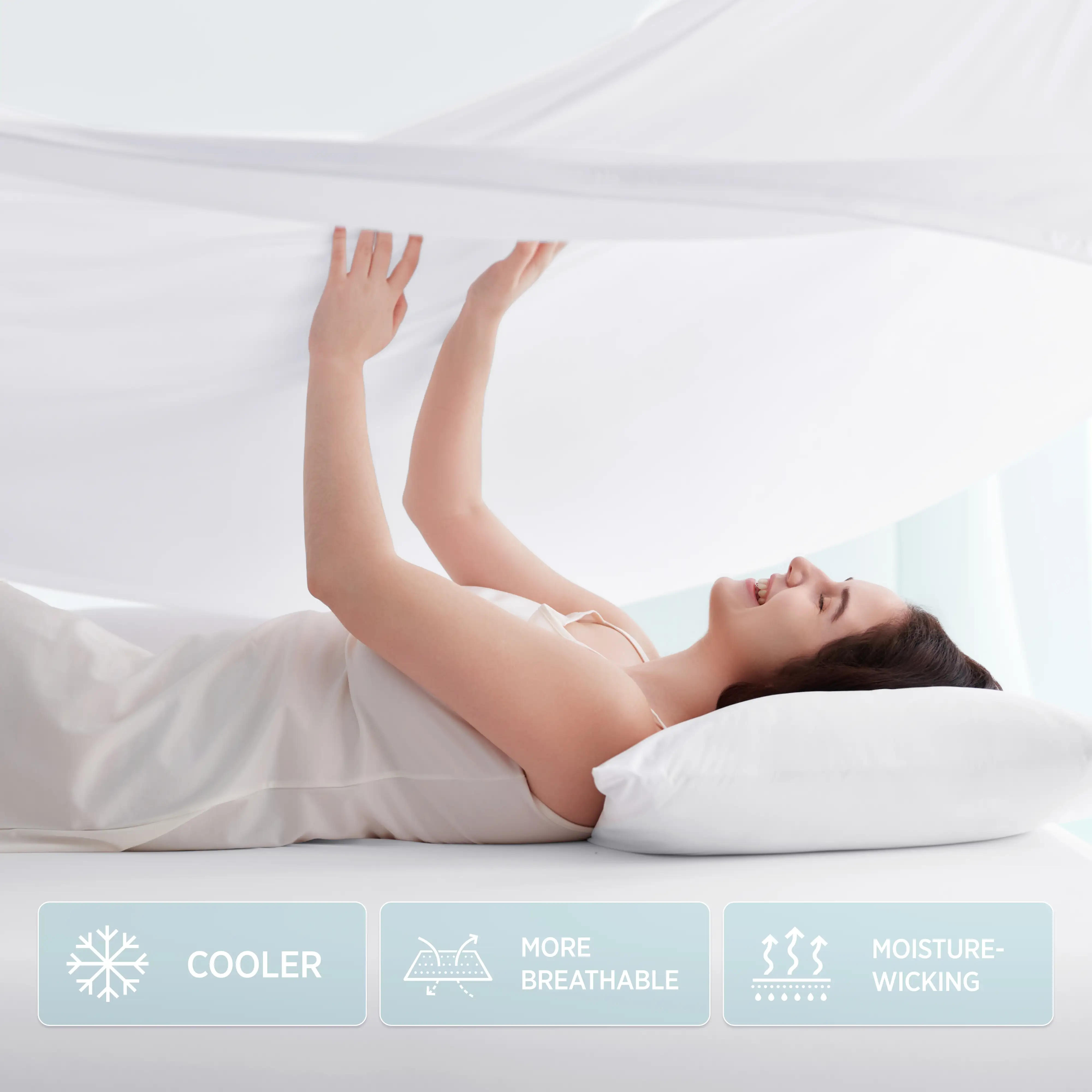 Breescape® BlendTek Sheet Set + Eye Mask Bundle