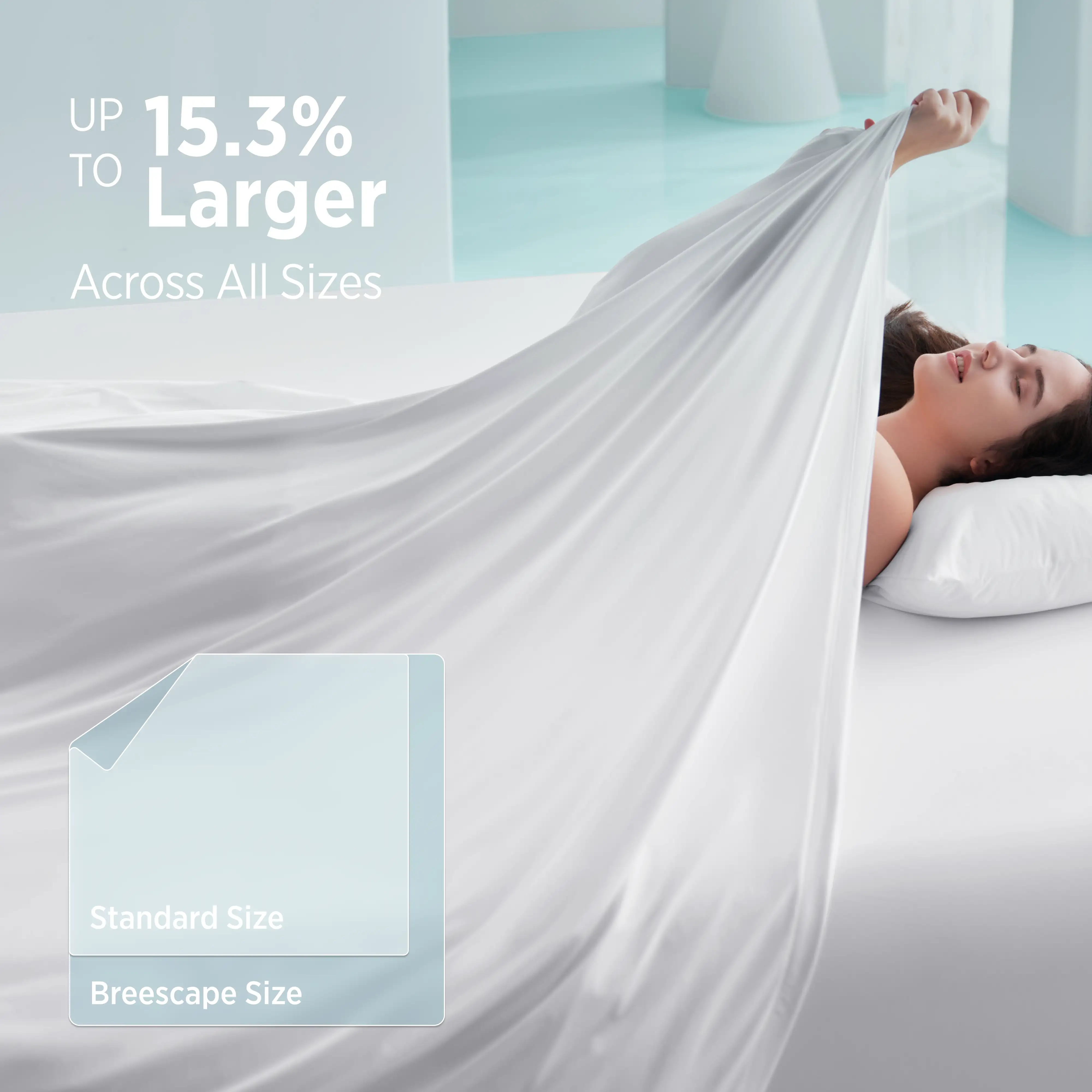 Breescape® BlendTek Sheet Set + Eye Mask Bundle