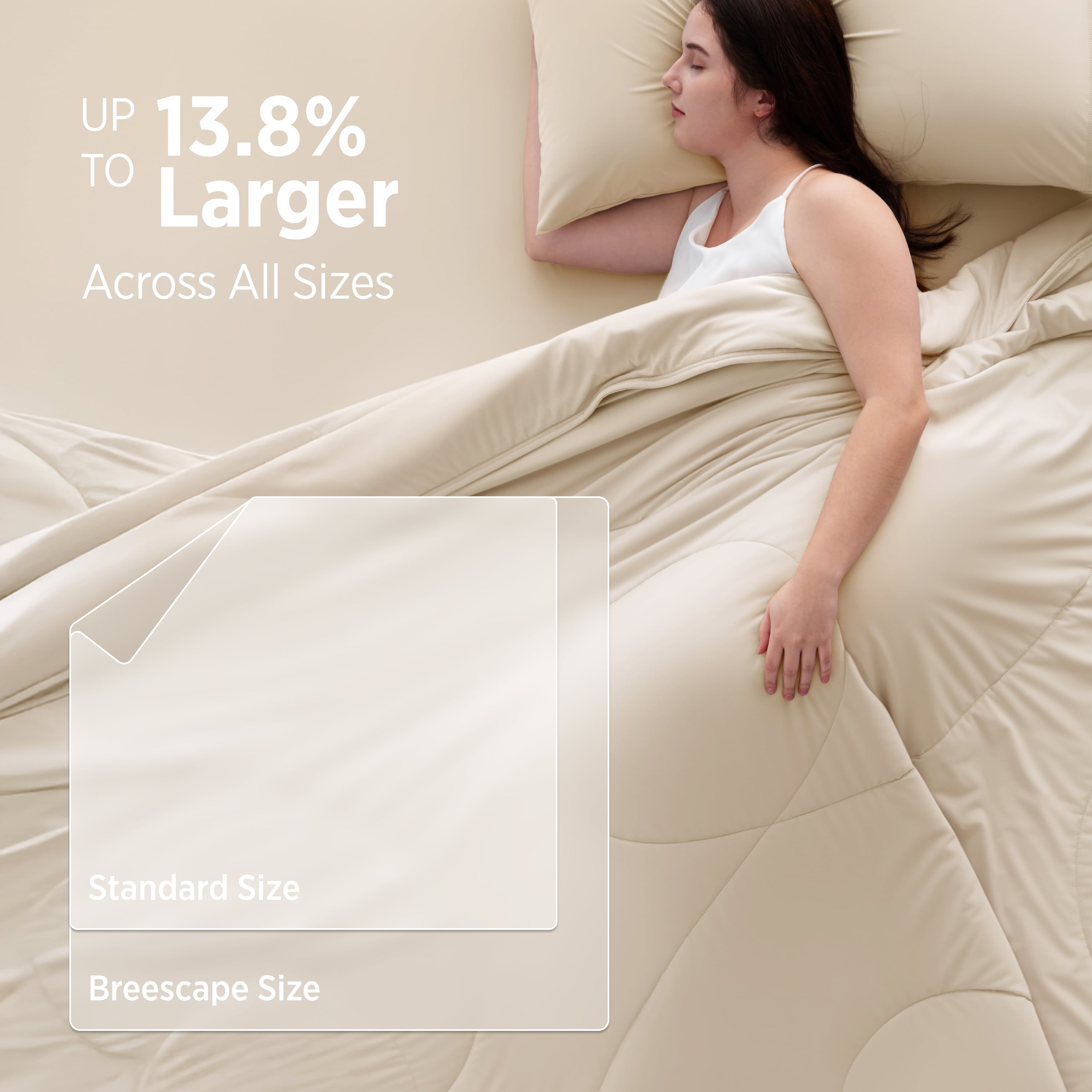 breescape blendtek cooling comforter