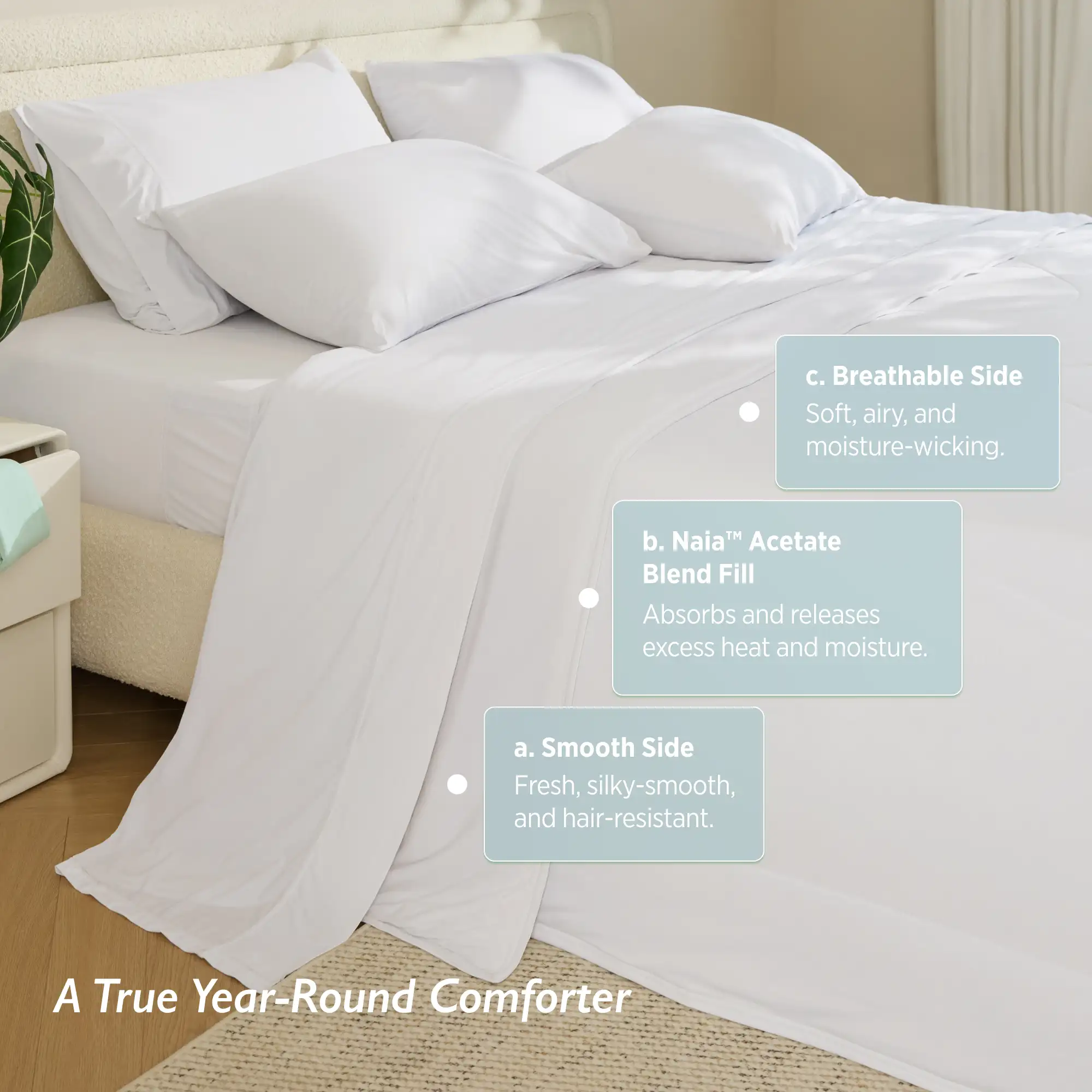 breescape blendtek cooling comforter