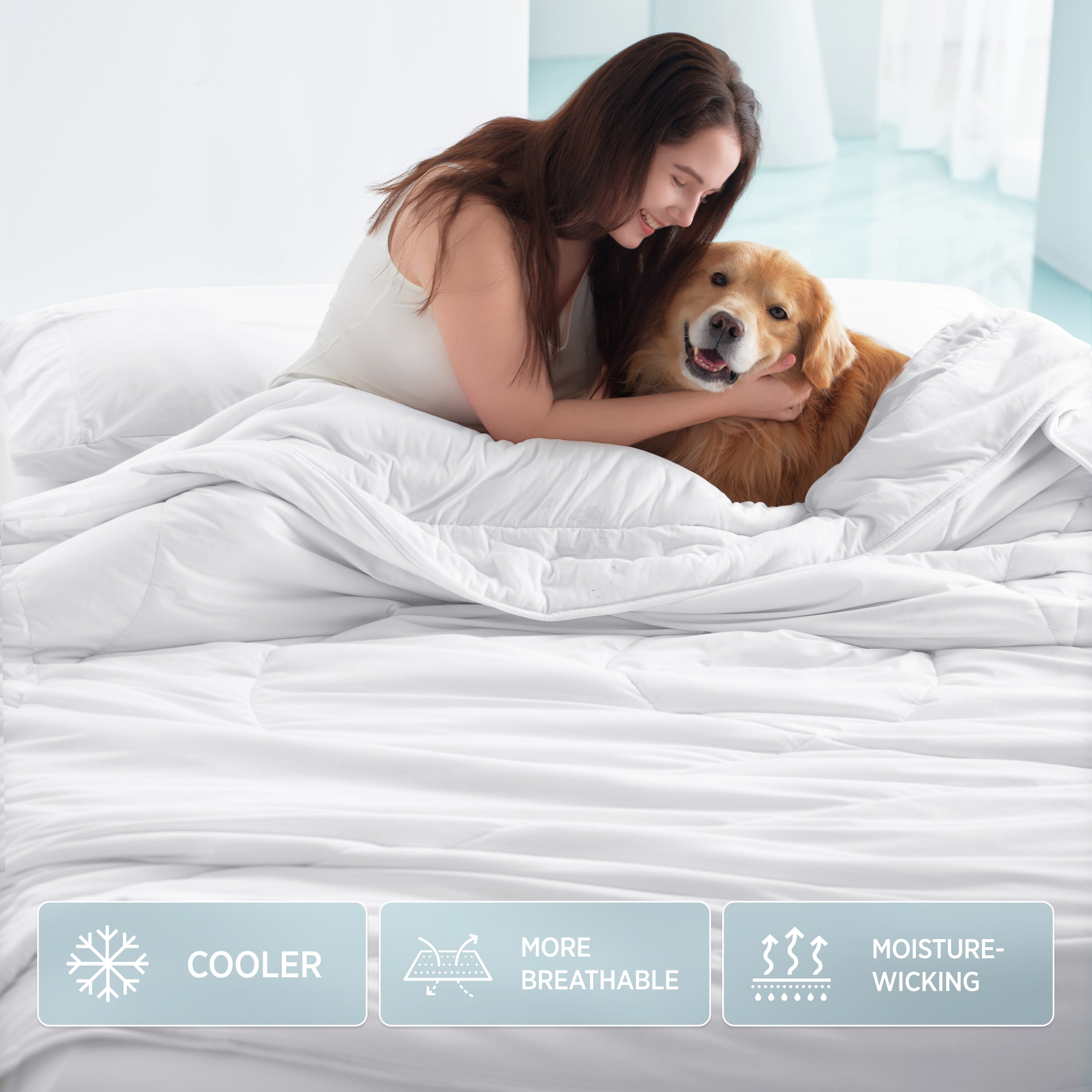 breescape blendtek cooling comforter