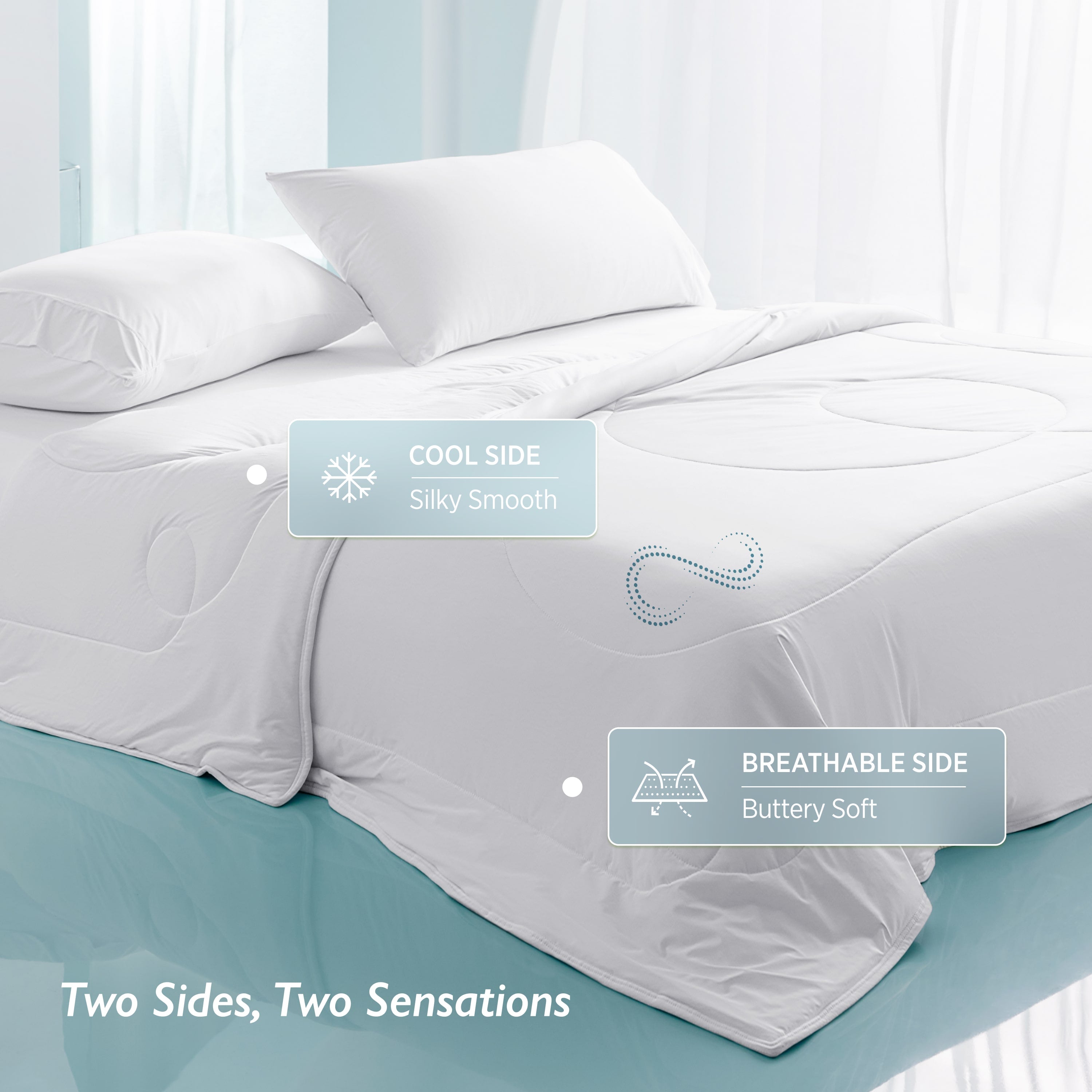breescape blendtek cooling comforter