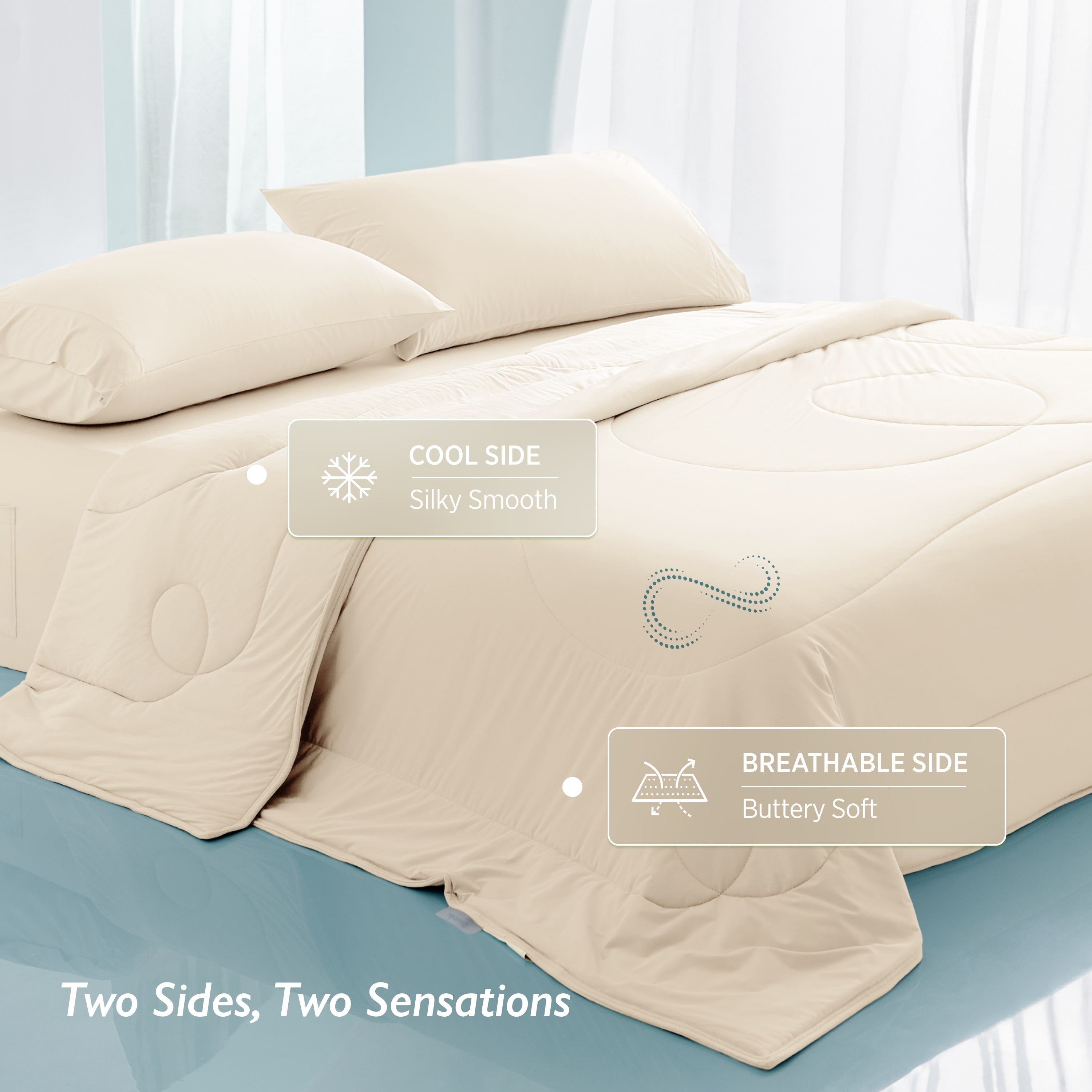 breescape blendtek cooling comforter