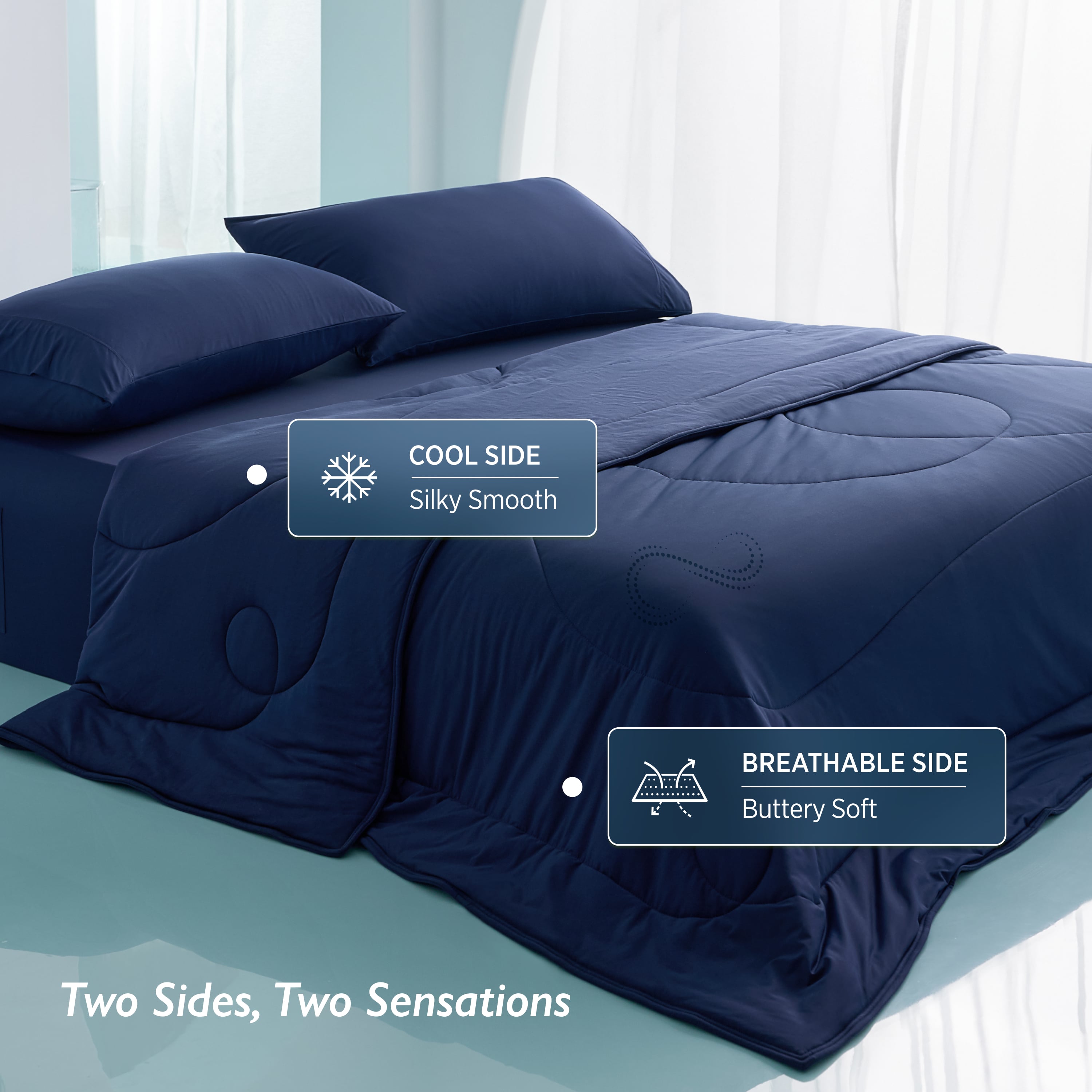 breescape blendtek cooling comforter