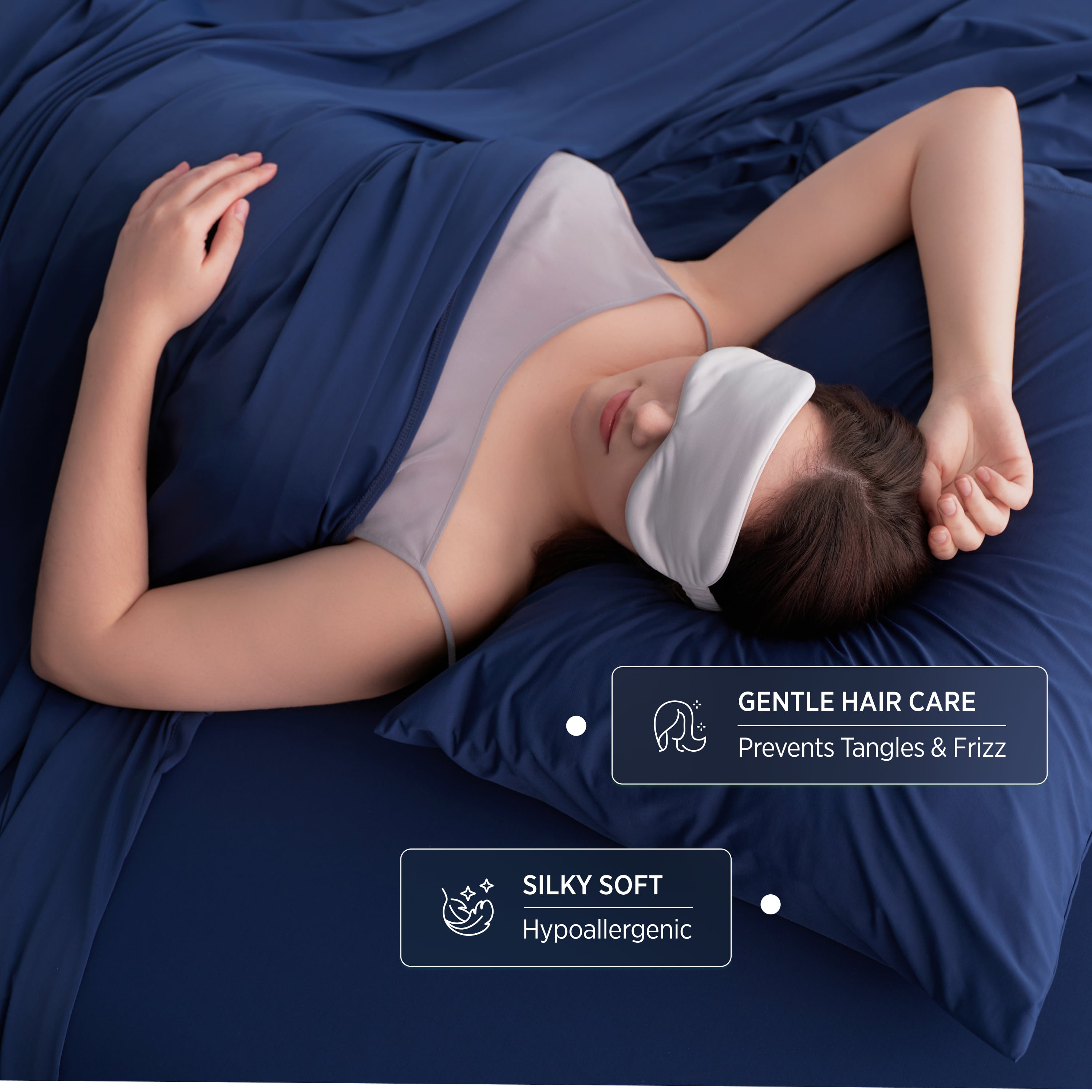 Ashley Graham Pick Breescape Cooling Pillowcase #color_twilight-blue