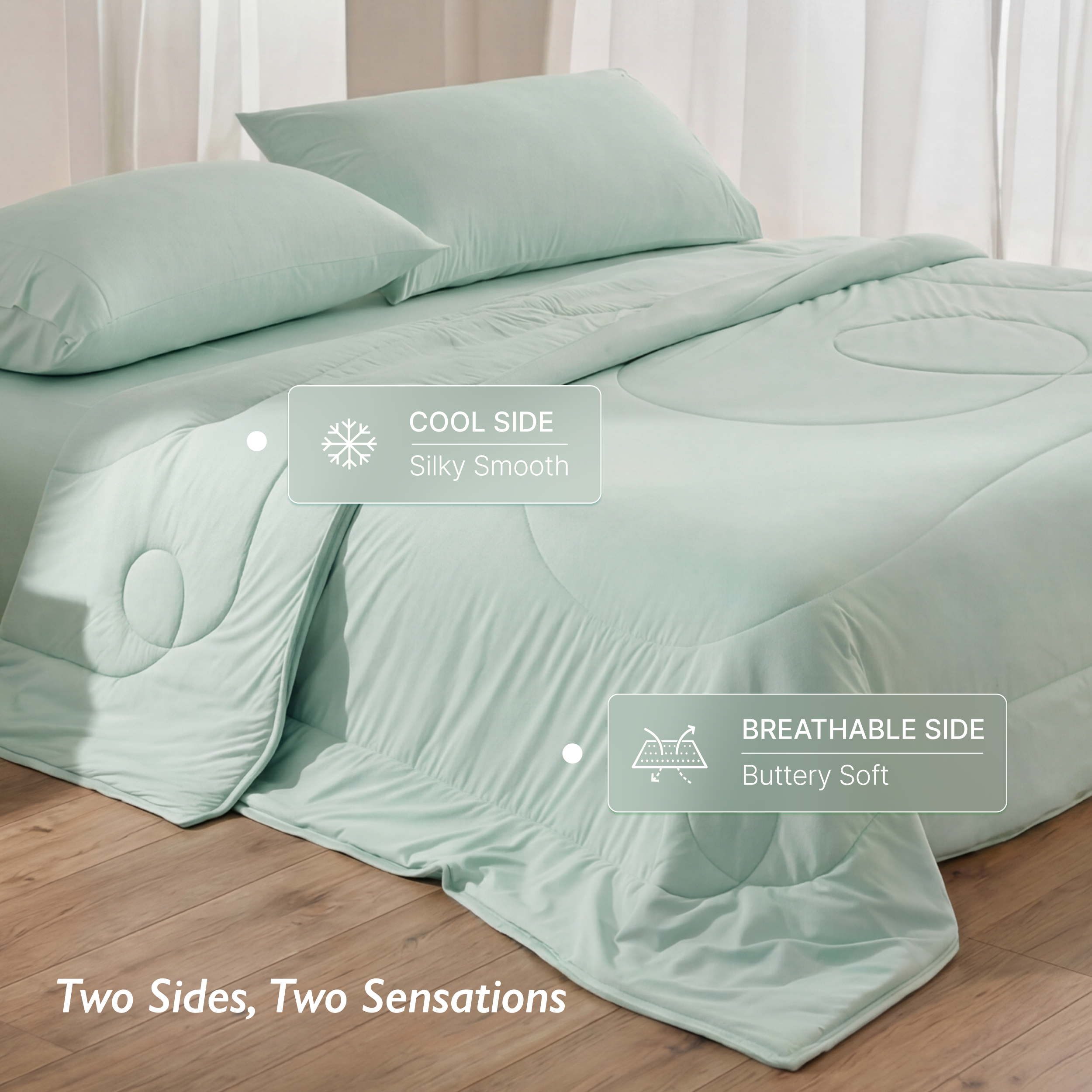 Breescape® Cooling Comforter Set