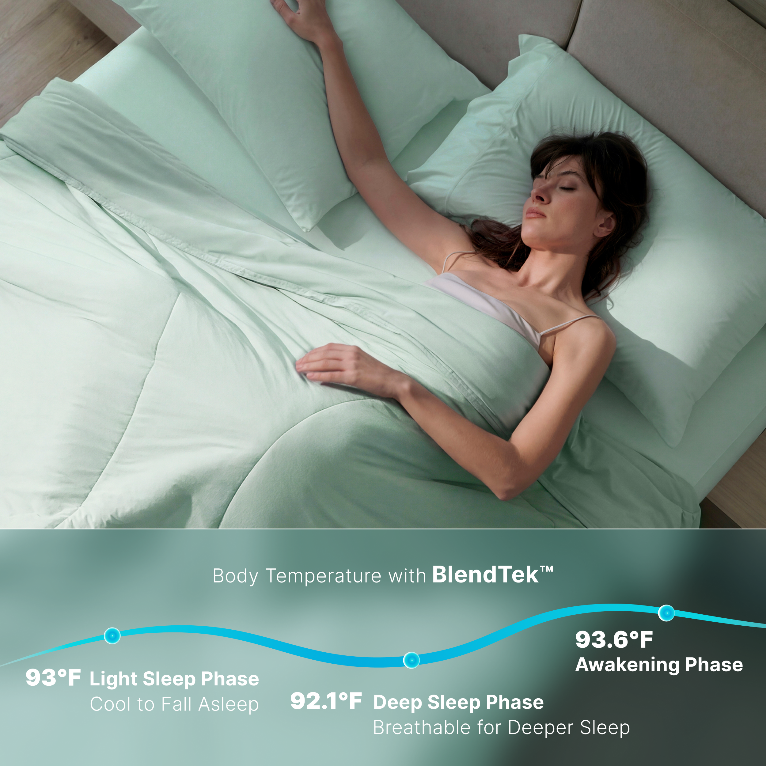 Breescape® Cooling Comforter Set