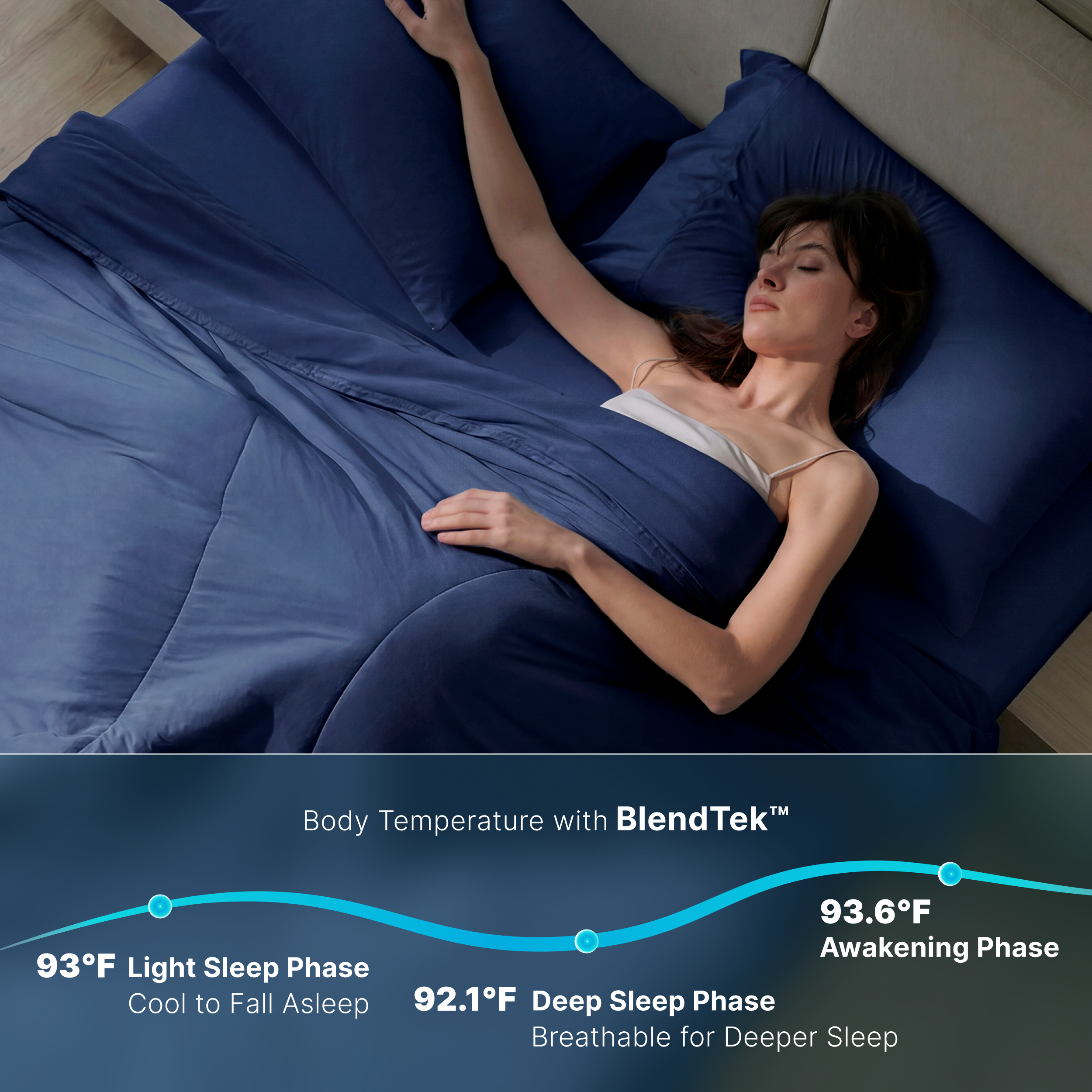 Breescape® Cooling Comforter Set