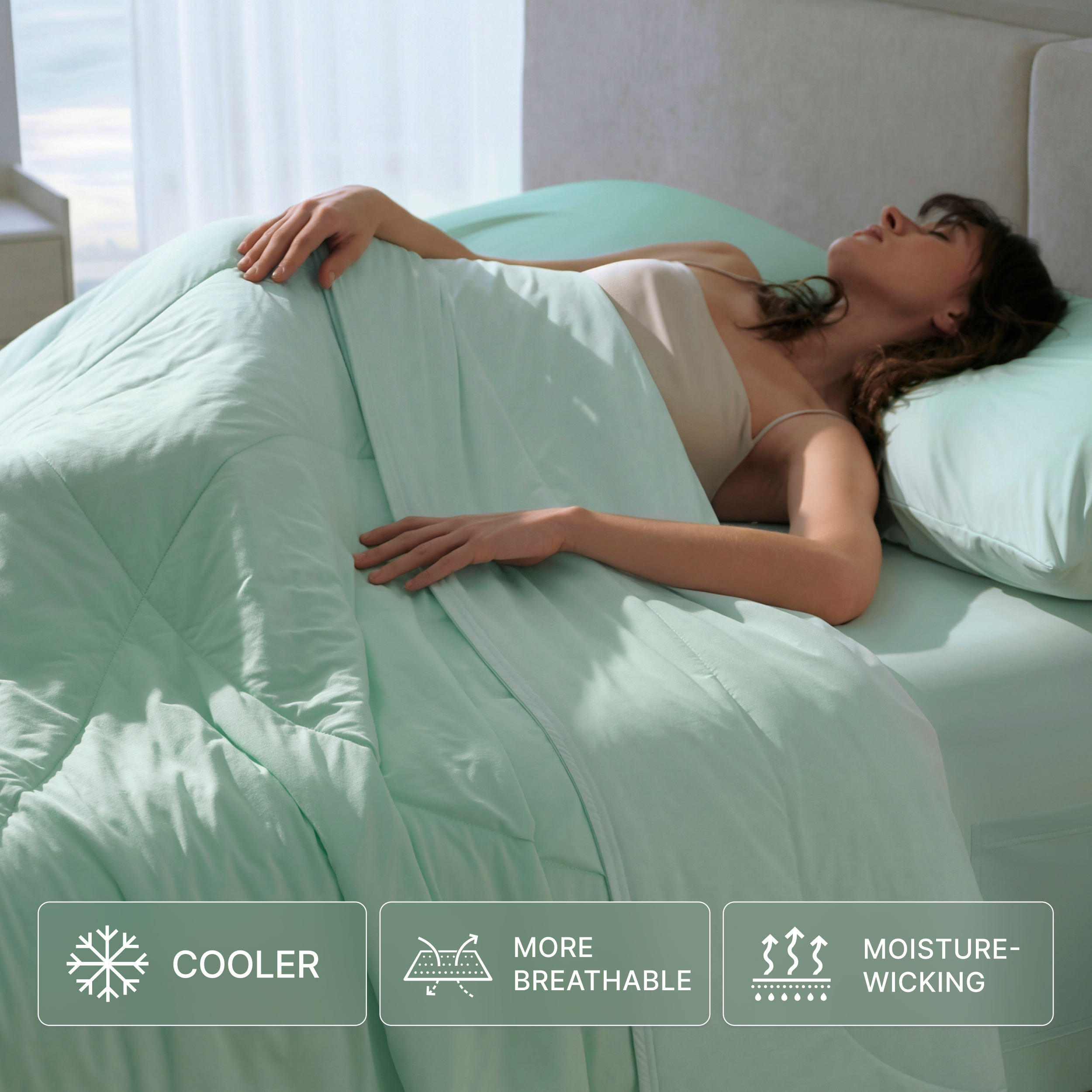 Breescape® Cooling Comforter Blanket