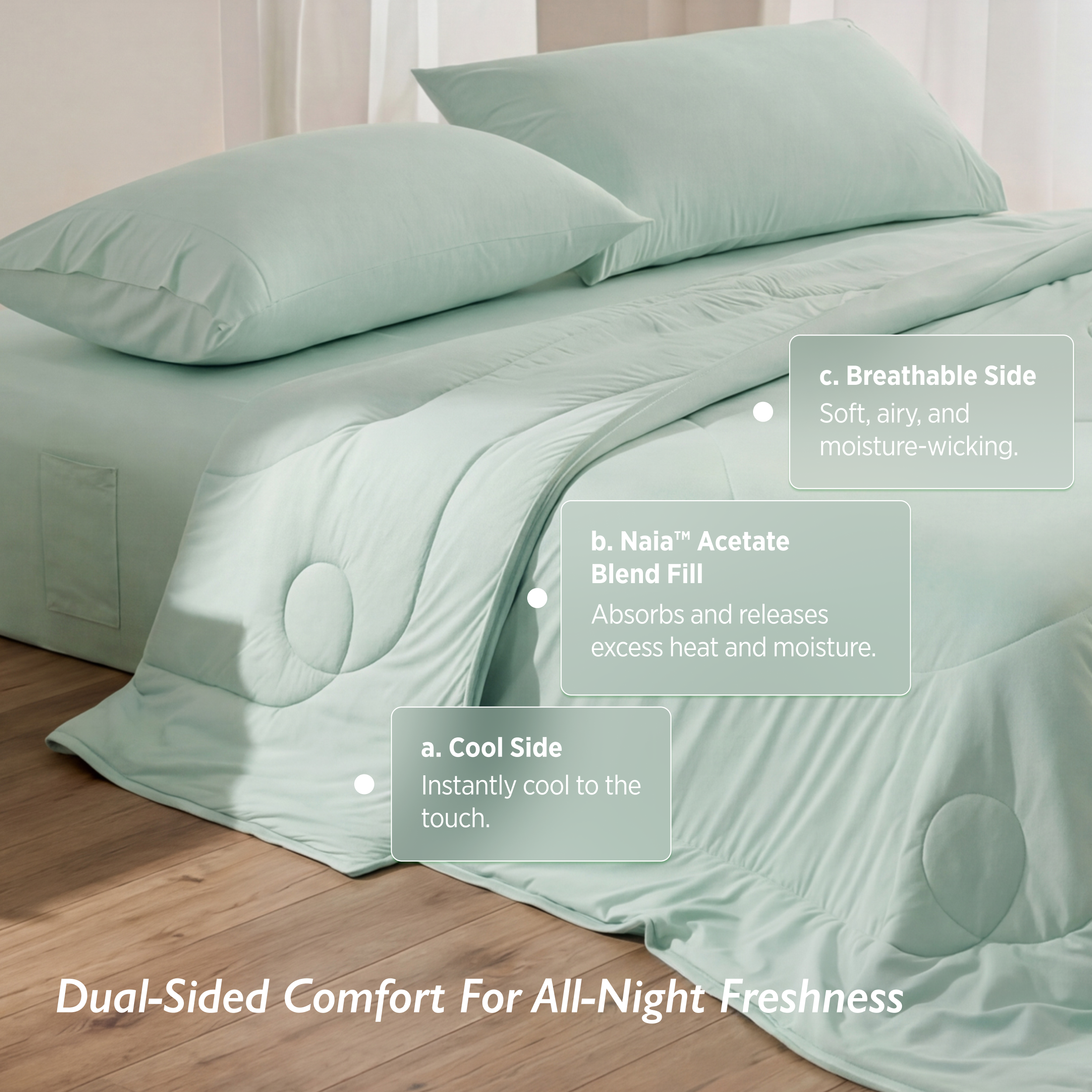 Breescape® Cooling Comforter Blanket