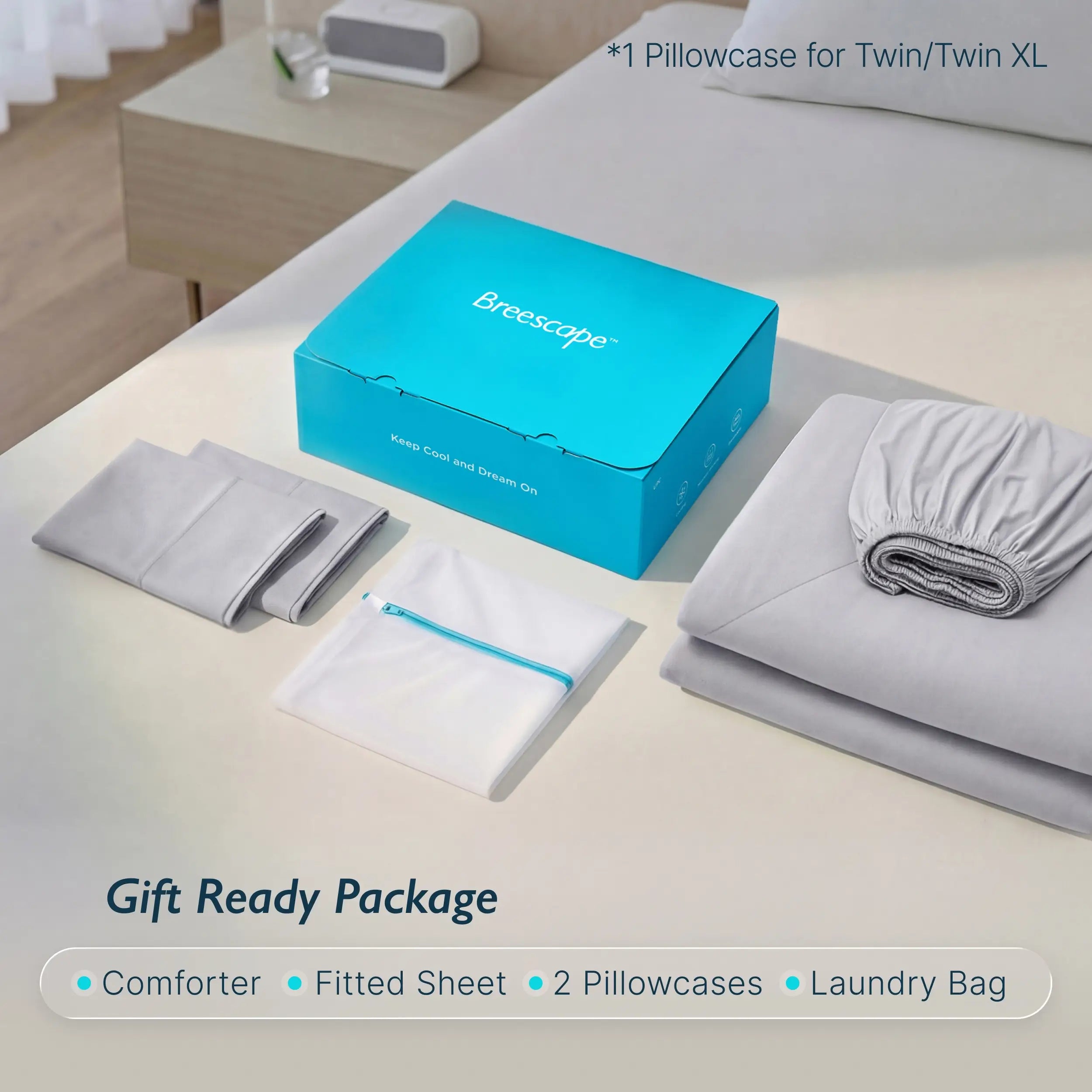 Breescape® Cooling Comforter Set