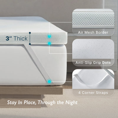 Breescape® Cooling Mattress Topper