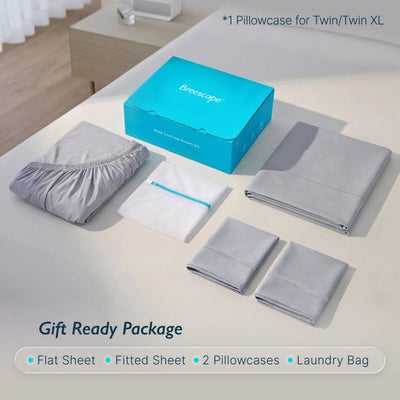 Cooling Sheet Set | Breathable, Moisture-Wicking – Breescape