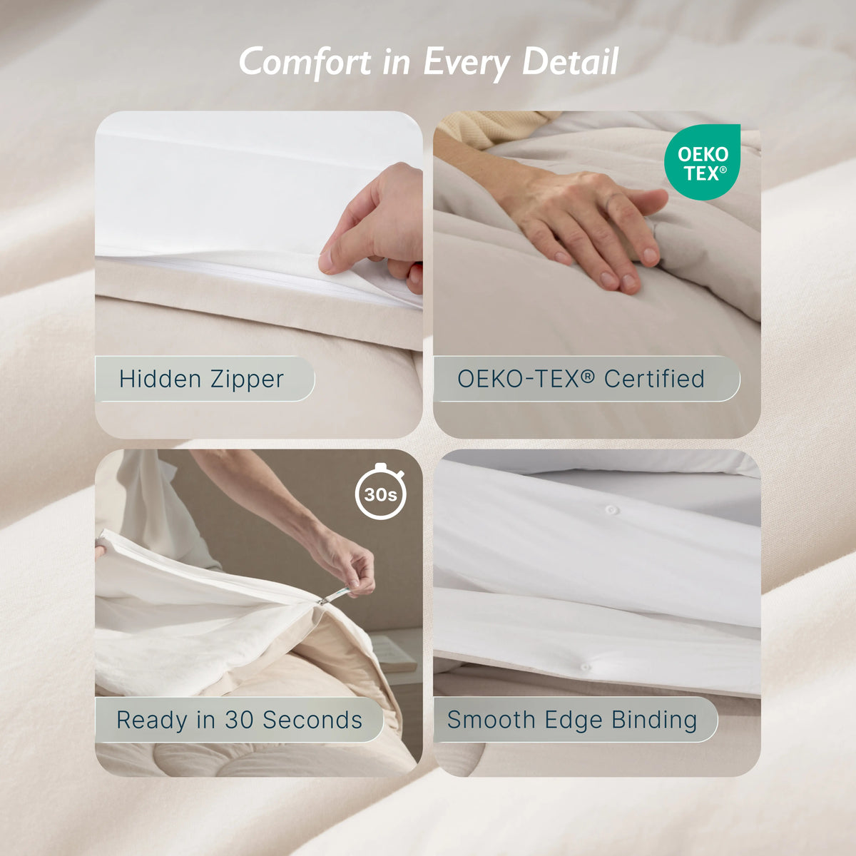 Breescape® Adjustable All Season Comforter