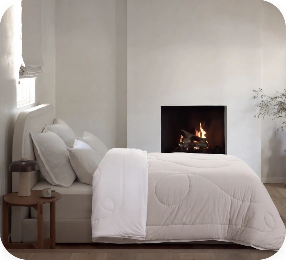 Winter bedroom