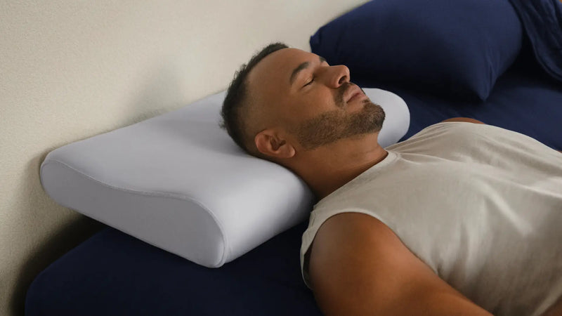 Gym by day, "pillow flipper" by night. Marcus runs hot and could never find bedding that actually helped him cool down — until Breescape. Now, his nights feel like real recovery, not another workout.