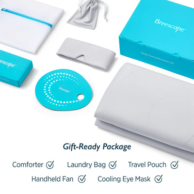 Breescape® Comforter + Eye Mask Bundle