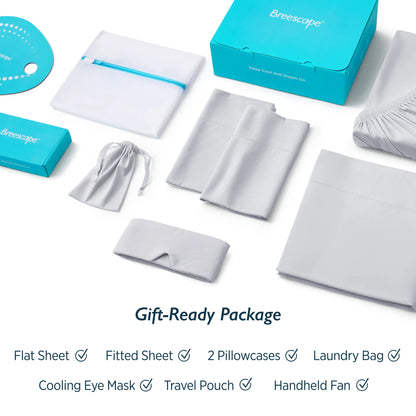 Sheet Set + Eye Mask Bundle