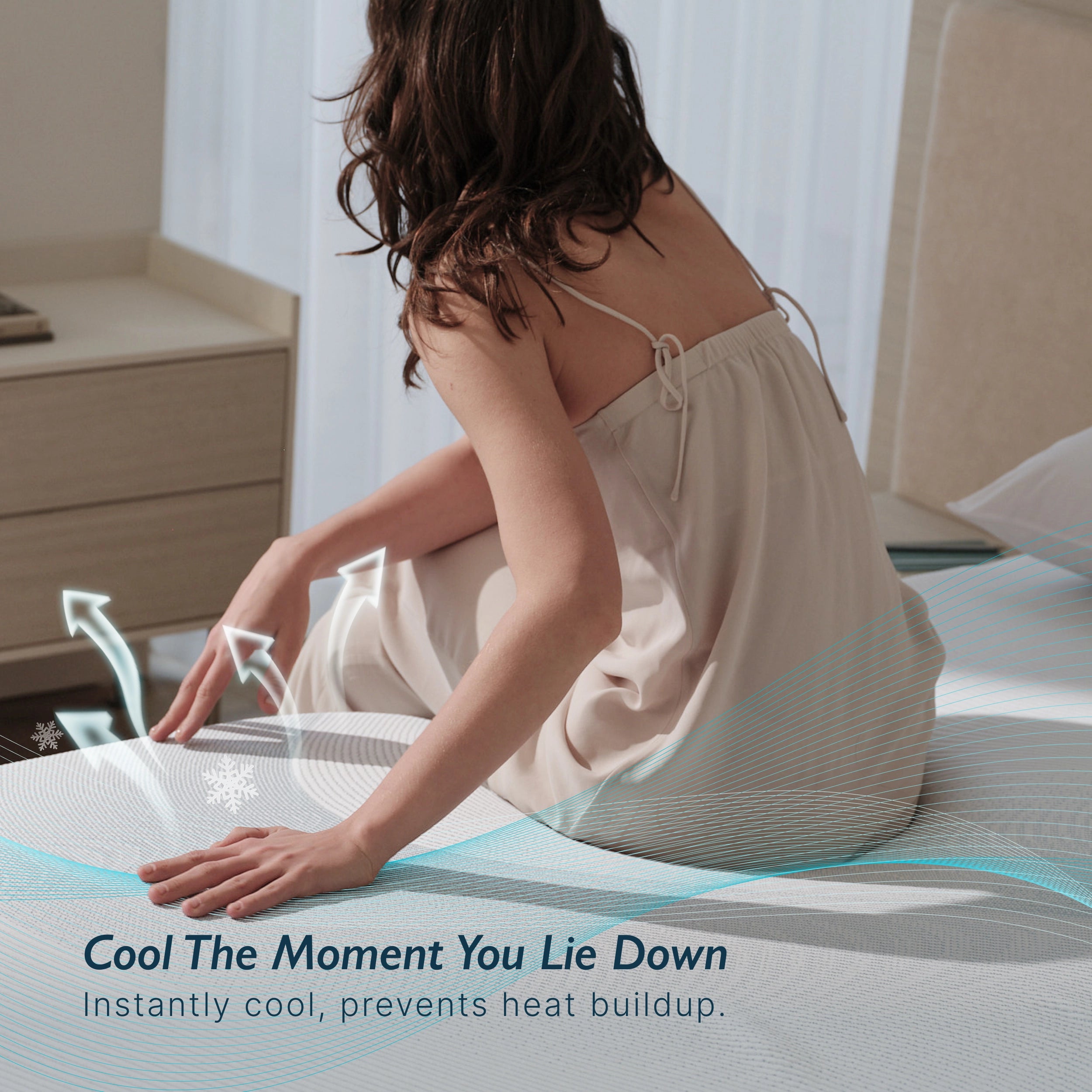 Breescape® Cooling Mattress Topper