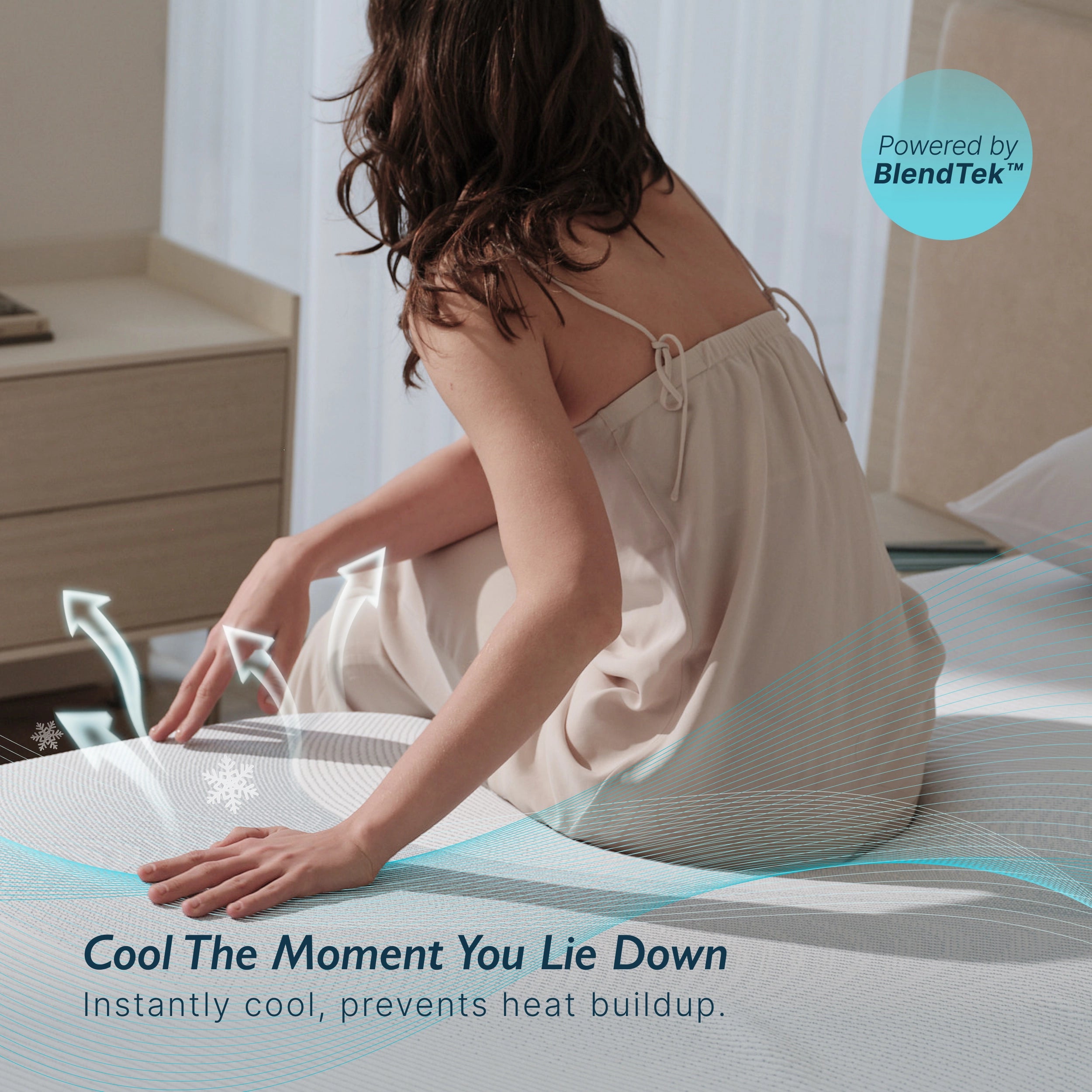 Breescape® Cooling Mattress Topper