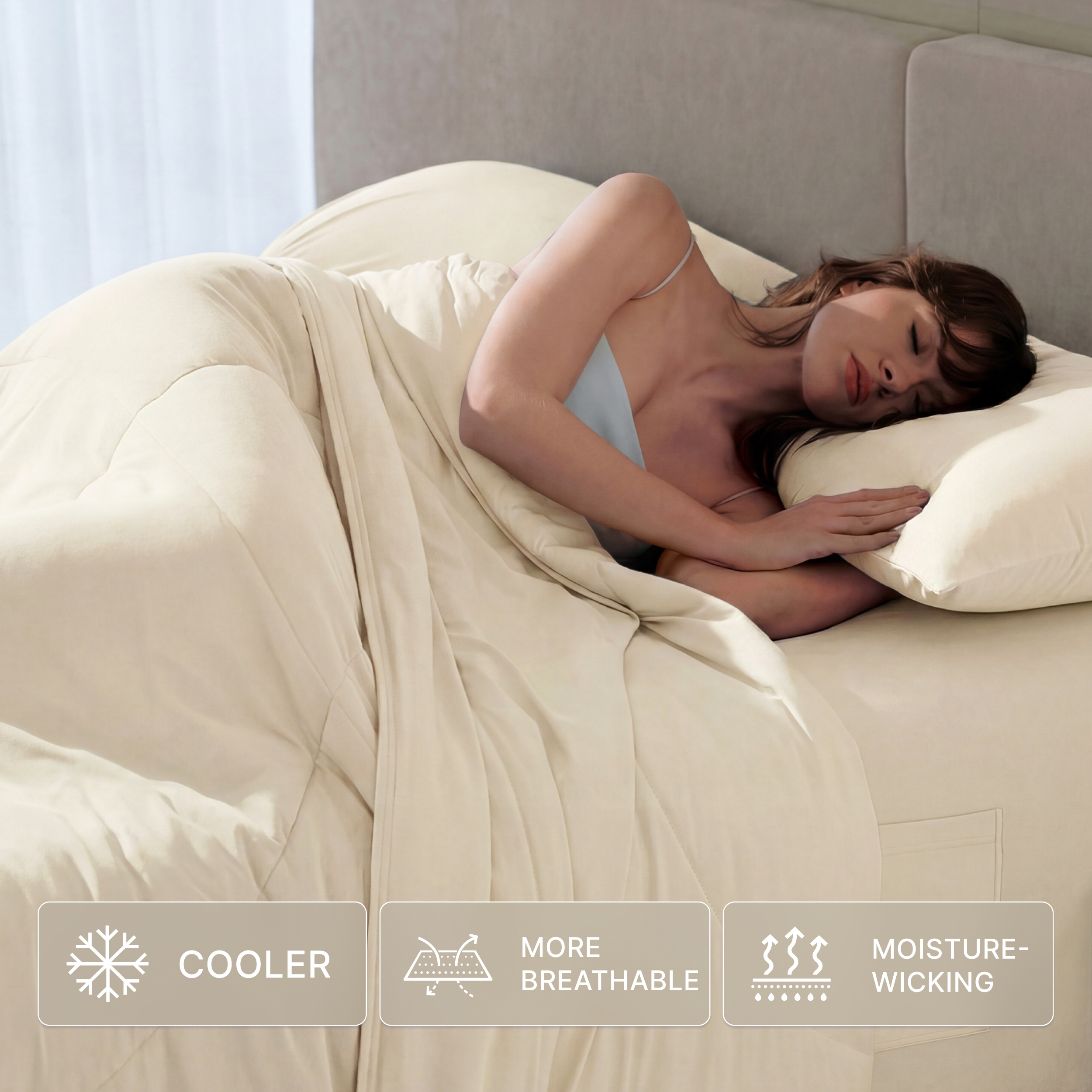 Breescape® Cooling Comforter Set