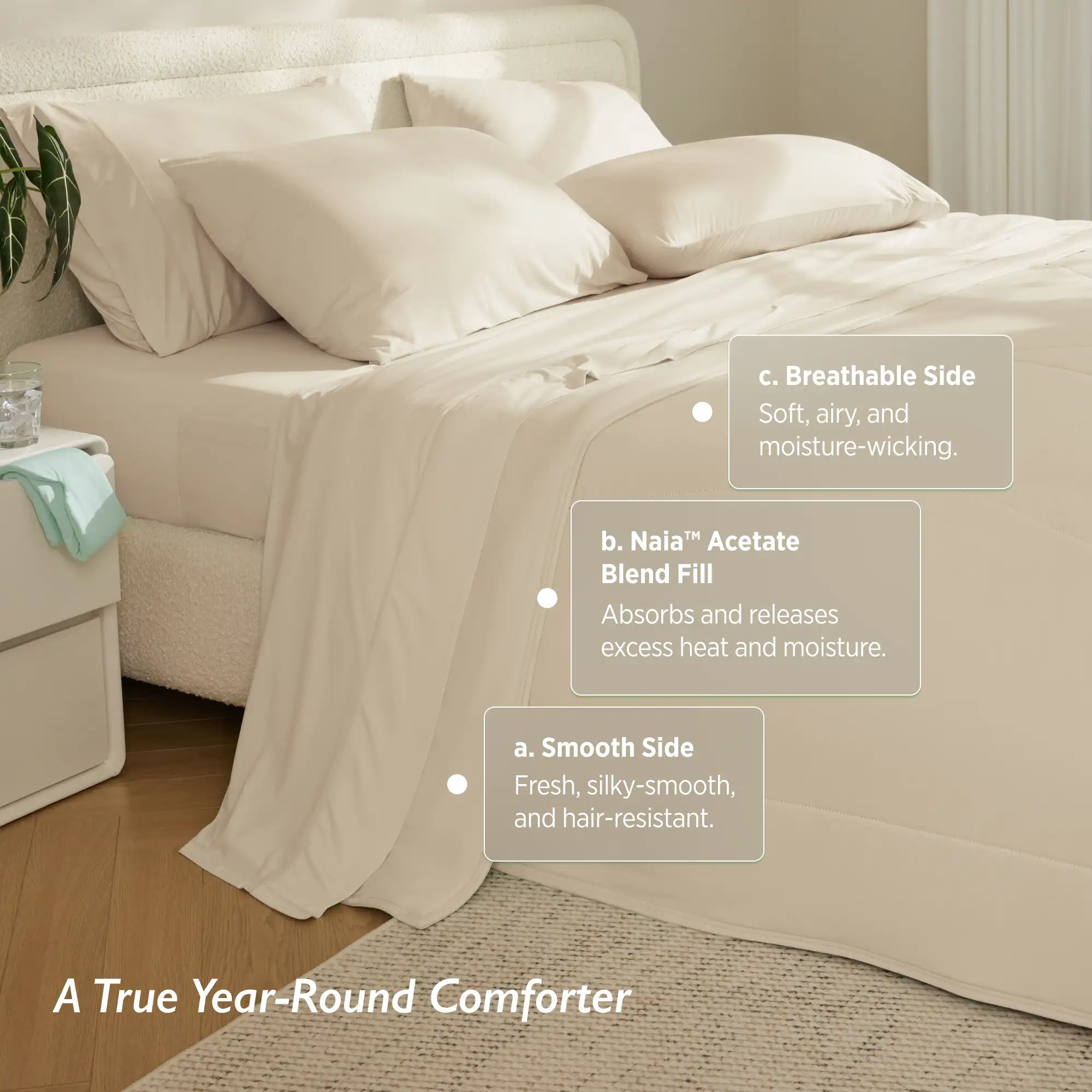 breescape blendtek cooling comforter 